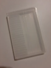 Caja de almacenamiento clara de 10/20/30 ranuras para limas de uñas, contenedor para accesorios de uñas