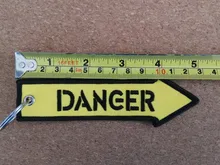 LLavero de novedad para quitar antes del vuelo, llaveros Bijoux para motocicletas y automóviles, etiqueta para llave Nuevo bordado