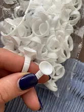 Bolsa de pegamento para extensión de pestañas, suministros de extensión de pestañas desechables, soporte de pegamento para maquillaje, pigmento de tatuaje, 1 bolsa