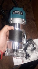 Fresadora eléctrica de 30000rpm para carpintería, recortador eléctrico para madera, máquina de grabado con ranuras, 800W, con puntas, máquina de tallado a mano