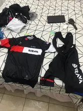 STRAVA-Conjunto de ropa de ciclismo para hombre, ropa transpirable Anti-UV para ciclismo de montaña o carretera, novedad de 2020