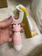 Cepillo de dientes eléctrico sónico inteligente para niños, limpieza de entrenamiento con dibujos animados, automático, con boca