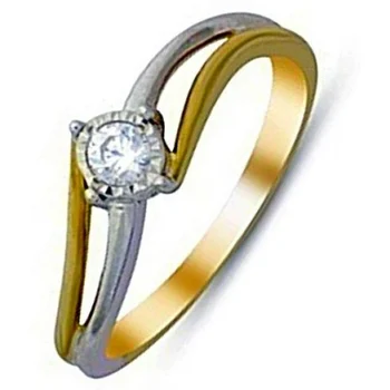 

Lucas gold ring with 1 red gold diamond