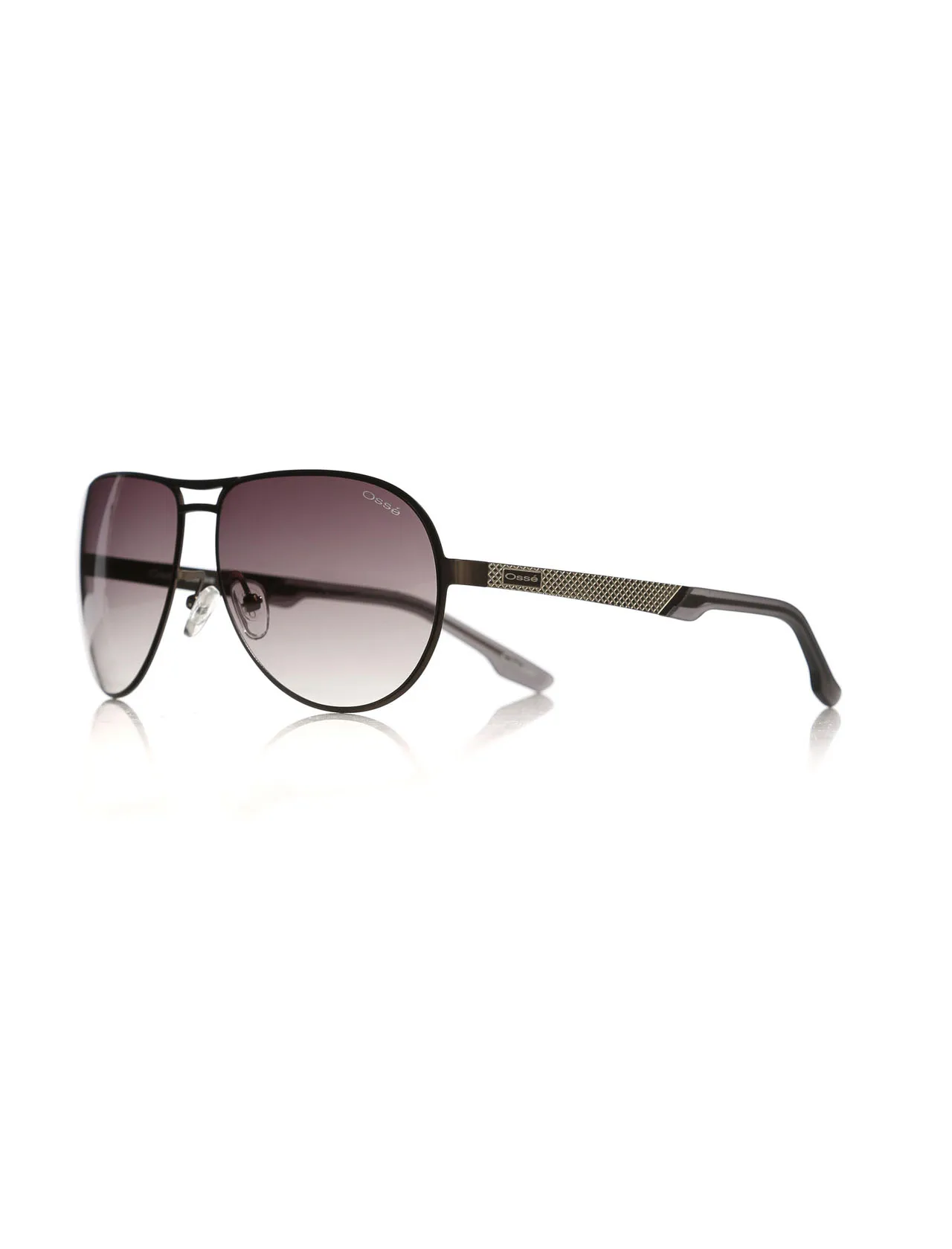 

Men's sunglasses os 1969 01 metal metallic organic oval aval 61-14-135 osse