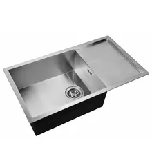 Мойка для кухни ZorG X-7844(Нержавеющая сталь, чаша с крылом, габаритные размеры 780х440 мм