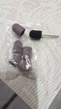 BNG-tapa termo abrasiva para manicura, tapas de bloque de lijado con clavo tipo mandril para el cuidado de los pies, 80, 5 uds.