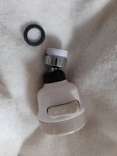 Zhangji 3 Grifo de modos aireador de 360 grados de rotación Flexible WaterSaving de filtro de alta presión adaptador de accesorios de cocina