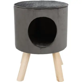 

TRIXIE Cozy Coat Livia - ø 38 × 50 cm-dark Gray-for cats