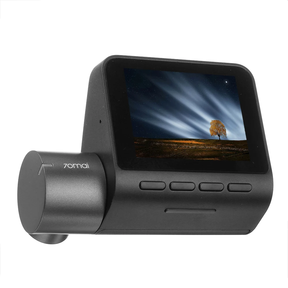 Видеорегистратор Xiaomi 70mai Dash Cam Pro с русским языком и озвучкой GPS DVR ADAS ночное