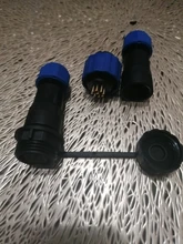 Conector a prueba de agua SP16 IP68, conector macho y hembra de 2/3/4/5/6/7/8/9 Pines, Conector de cable de acoplamiento de aviación DIY YOU