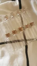 Clear Vials Glass-Bottles Cork Gifts Empty Wedding Small Home-Decoration for Holiday