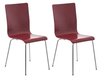 

2er Set Besucherstuhl pepper