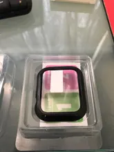 Protector de pantalla de cristal + cubierta para Apple Watch, 44mm, 40mm, 42mm, 38mm, accesorios de parachoques para Apple Watch series 5 4 3 SE 6