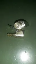 Adaptador de boquilla de rosca para bomba de aire de coche, Clip de cabeza de conversión rápida, herramientas generales automáticas, 1 ud.