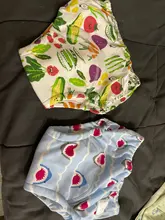 Pantalones de entrenamiento de algodón transpirables para bebé, bragas de tela, pañales reutilizables, ropa interior impermeable para bebé, lavable, 1 Uds.