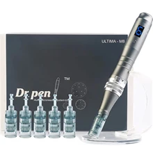 Dr.Pen Ultima M8 Microneedling Pen Derma Auto Pen with 5 Pcs 16 Pins Cartridges - Wireless / Skin Care Device
