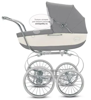 

Stroller Inglesina Classica on the chassis Balestrino Chrome
