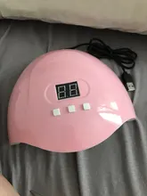 Secador de uñas de Gel UV, lámpara para secado de esmalte para manicura, 54W, 18 Uds.