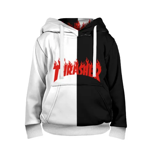 Детская толстовка 3D Thrasher | Мать и ребенок