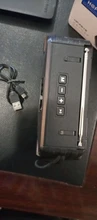 Altavoz Portátil con Bluetooth, columna de altavoces de Bajo inalámbrico con USB para exteriores, Radio FM, AUX, TF, MP3, Subwoofer, para teléfono y PC