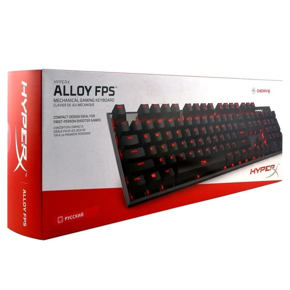 Клавиатура HyperX Alloy FPS Black USB|Клавиатуры| |
