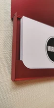 Funda de tarjeta de negocios creativa de acero inoxidable, caja de Metal de aluminio, billetera de identificación de crédito, 1 Uds.