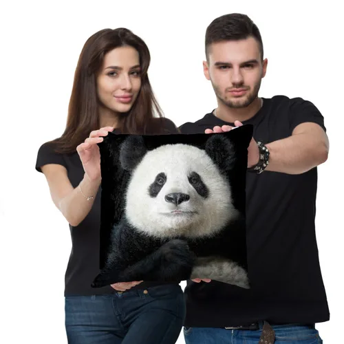 Подушка 3D Панда для дома и дачи для отдыха, для путешествий, Отличный подарок! Неповторимый сувенир