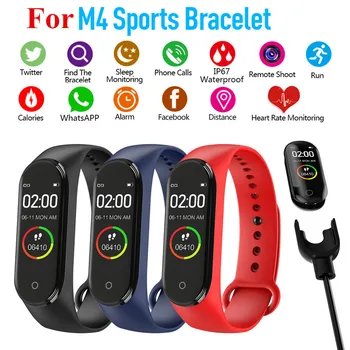 

Bluetooth Sport Smart Wristband Blood Pressure Heart Rate Monitor Smart Band Fitness Tracker Pedometer Band Drop shiping