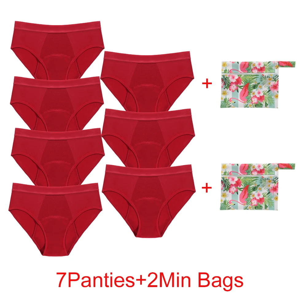 7pcs red
