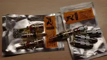 Connector Terminals Amplifier-Speaker Binding-Post Hifi-Cable 4PCS 4MM Gold-Plated Gold-Plated