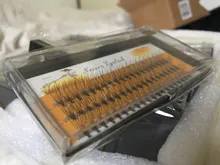 60 de las cepas de 10D injertado las pestañas a ampliar las pestañas falsas de pestañas falsas gruesas baile pestañas personal pestañas maquillaje