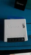 SONOFF-interruptor inteligente Itead MINI R2, módulo de interruptor de dos vías con Wifi a través de la aplicación remota e-welink, funciona con Alexa y Google Home