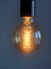 Edison-Bulb Ampoule Incandescent-Lamp Filament G125 Home-Decor E27 Vintage Retro ST64