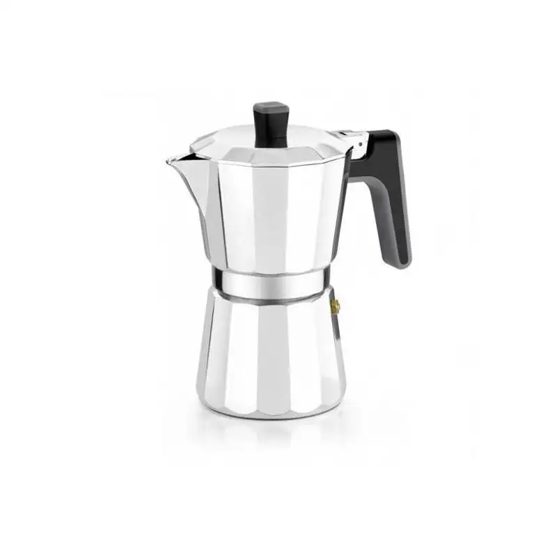 Italian coffee maker BRA 8559 (12 cups) AluminumCoffee Makers
