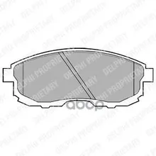 Колодки Тормозные Nissan Juke/Maxima/Teana/Tiida/Suzuki Sx4 Перед. Б/Инд.Износа Delphi Lp812 Delphi арт. LP812