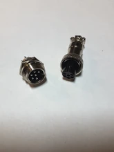Male Connector-Plug Aviation GX12 with Cap-Lid 1set 2/3/4-/.. Circular-Socket-Plug 12mm