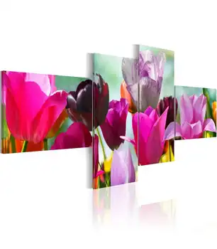 

Picture-wonderful red tulips