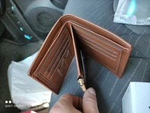 Billeteras personalizadas de cuero PU para hombre, billetera con grabado de alta calidad, monedero pequeño, regalo de lujo para hombre