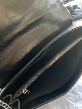 Bandolera de cadena gruesa plegable para mujer, bolso de hombro femenino A la moda, con asa, 2020