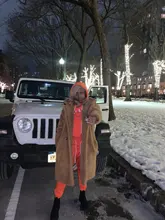 Coats Teddy Bear-Jackets Faux-Fur Leopard Female Long Women Luxury Outerwear Thick Winter