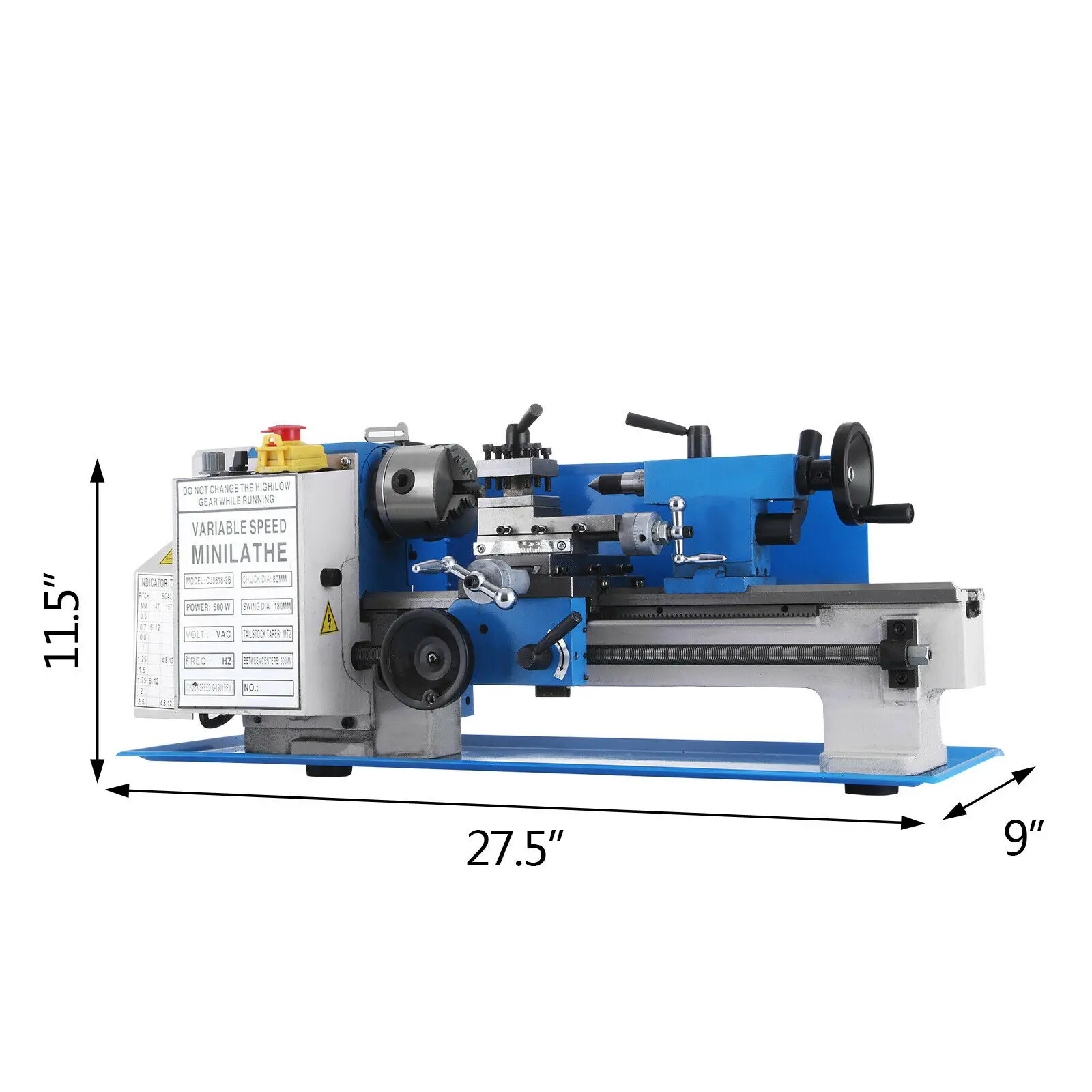 550W Precision mini Lathe 7x14 Metalworking Mini