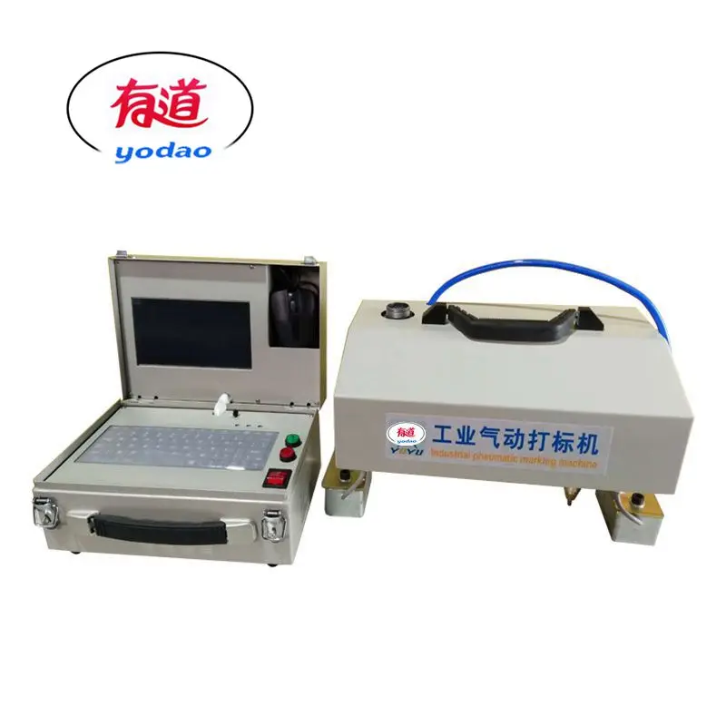 

18090 Customizable size pneumatic marking machine Portable metal industry engraving machine Dot peen marking machine handheld