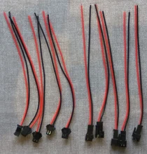 Conectores LED JST, macho y hembra, tira de led RGBW 3528 RGB RGBW 5050, 5 pares ~ 100 pares, 3 pines, 4 pines, 5 pines, 6 pines