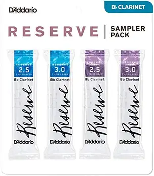 

Drs-c25 reserve Bb clarinet cane set, size 2.5-3.0, 4 PCs, Rico