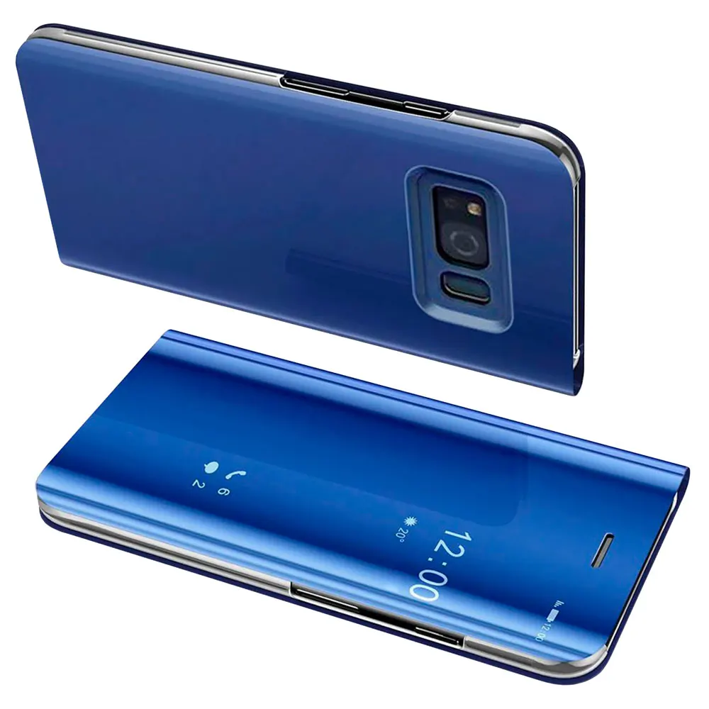 OcioDual чехол 360 флип-вид смарт-прозрачное зеркало для Samsung Galaxy S8 корпус с устойчивым покрытием Стенд чехол