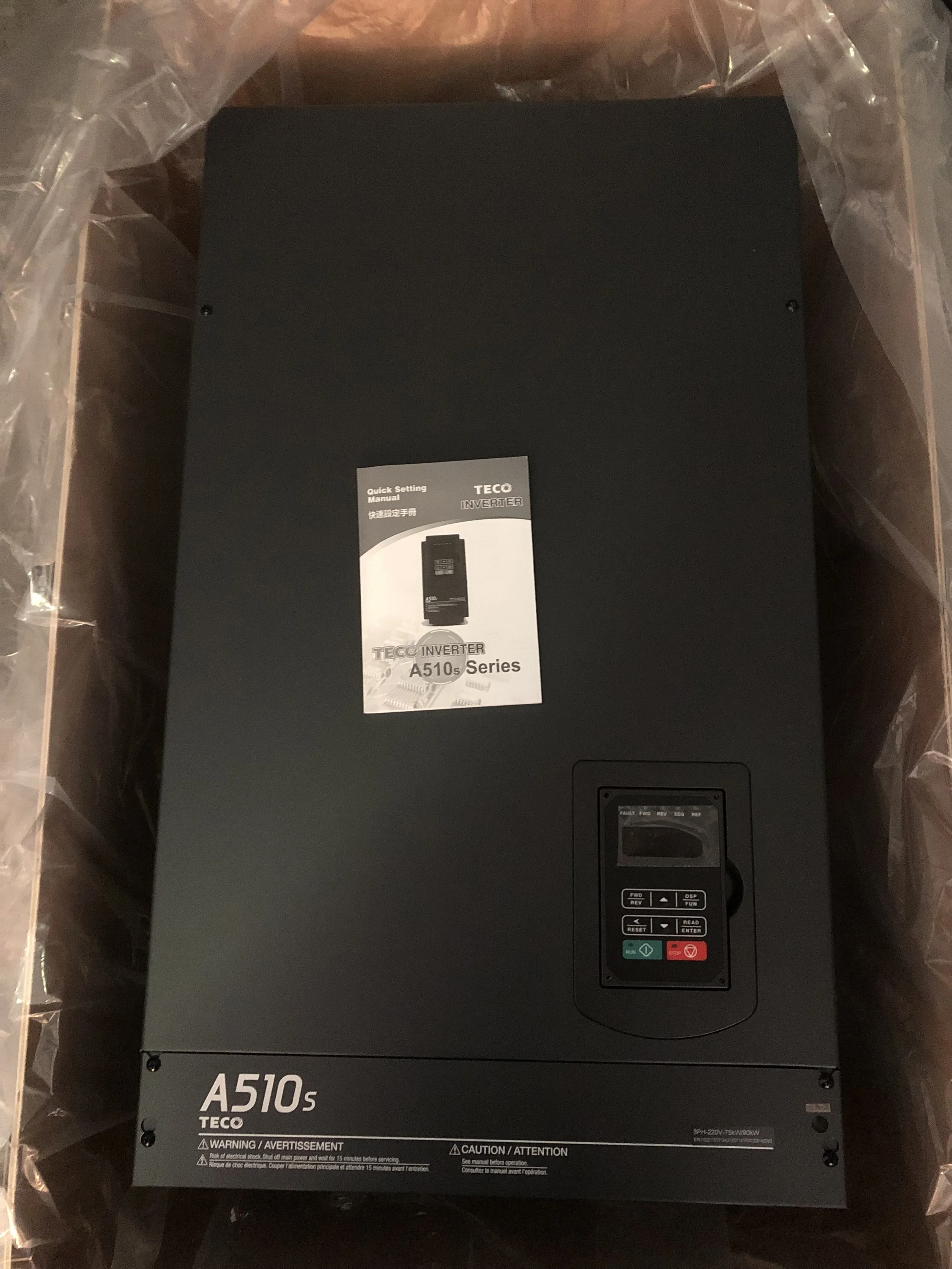 Рисунок 4 - Преобразователь частоты TECO JNA510S