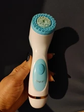 Cepillo de limpieza Facial eléctrico 3 en 1, masajeador Facial giratorio de silicona, limpieza profunda con cepillo, exfoliación de la piel, resistente al agua, 50