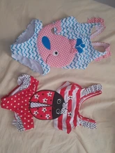 Ropa de baño de playa para bebés, bañador de sandía, traje de baño, bikini de verano de una sola pieza