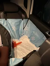 CAWAYI KENNEL Pet Carriers Dog Car Seat Cover Carrying for Dogs Cats Mat Blanket Rear