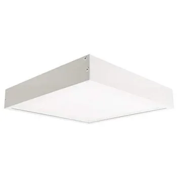 

LED ATOMANT®LED Panel Kit 60x60cm 3200LM + white surface bracket to install workshop office store garage